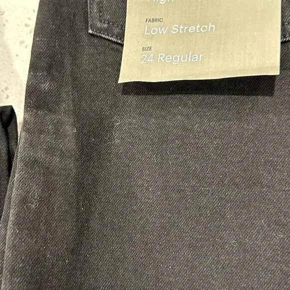 NWT Everlane Black The Way High Jean - Size 24